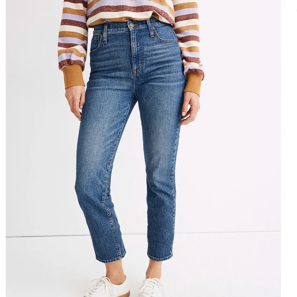 Madwell Classic Straight Jeans in Coldbrook Wash